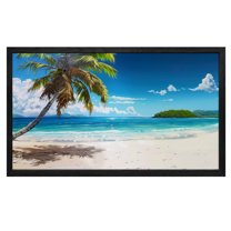 Ocean Wall Art Palm Wall Decor A Coconut Tree Canvas art Framed wall art Painting For Livingroom Decor Office Bedroom Decoration