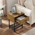 thumbnail image 5 of VECELO 3-Piece Bedroom Set with Full Bed Frame and 2 Nightstands, 5 of 9