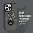 thumbnail image 5 of Tiger Pattern Suede Leather Phone Case for iPhone Series - TPU Shockproof Cover, Protective Back Case for 11/X/XR/XS/Plus Pro Max Models - Ideal Holiday and Birthday Gift for Loved Ones, 5 of 5