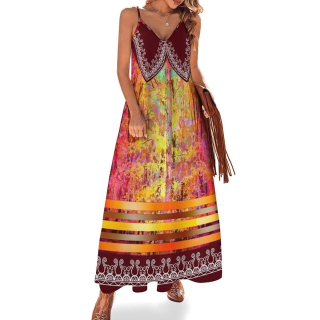 Vestido sin mangas de cosecha Vestido de noche para mujer Vestidos de mujer para ocasiones especiales