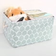 thumbnail image 3 of PiccoCasa Home Dual Handles Foldable Storage Bin Clothes Basket Box Container, X-Large, Gray, 3 of 9