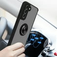 thumbnail image 4 of For Samsung Galaxy S22 Plus 5G / SM-S906 Impact Metal Ring Holder Stand Magnetic Car Mount Protective Hybrid Case Cover Green, 4 of 4