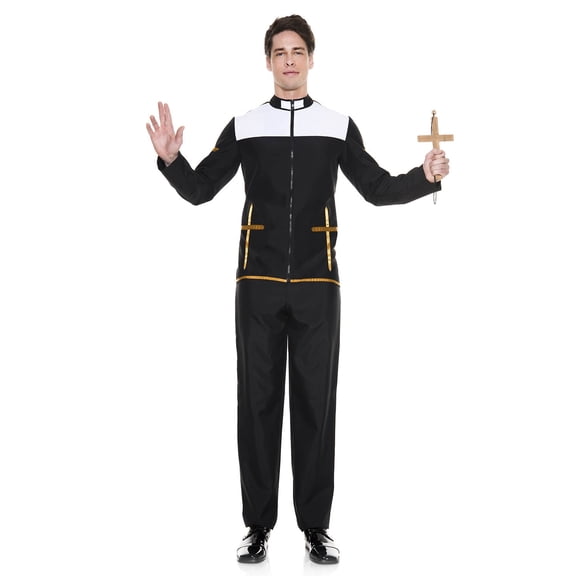 Music Legs Women's Congregational Preacher Costume 76648-L