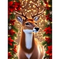 thumbnail image 1 of 5D DIY Taladro Navidad Ciervo Kit 30x40cm, 1 of 9
