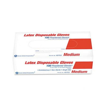 Acme Disposable Latex Gloves ACM40703