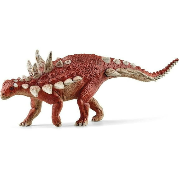 Schleich Dinosaurs - 7" Realistic Gastonia Dinosaur Figure - Jurassic Red Dino Toy Figurine for Boys and Girls - Kids Ages 4  | 15036