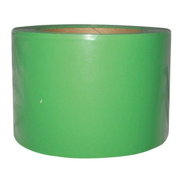 Barricade Tape, Green, 200 ft x 3 In, Price For Each Standards OSHA