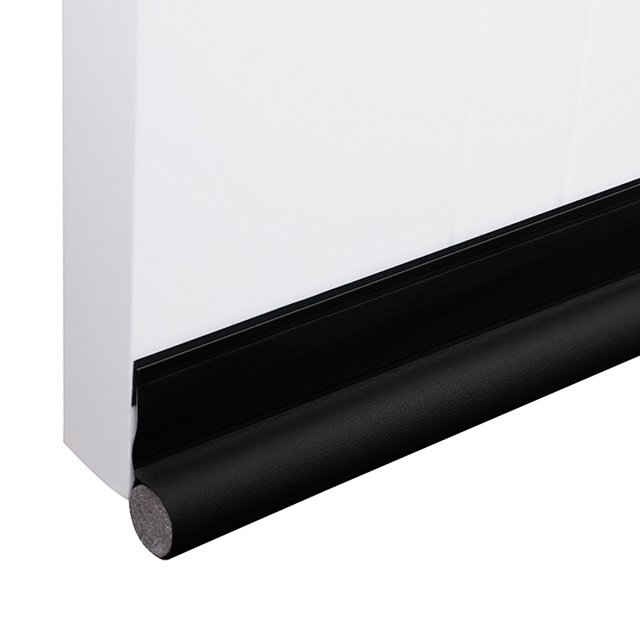 Large Door Draft Stopper for Bottom of Doors 37", Under Door Noise Light Blocker Sliding Door