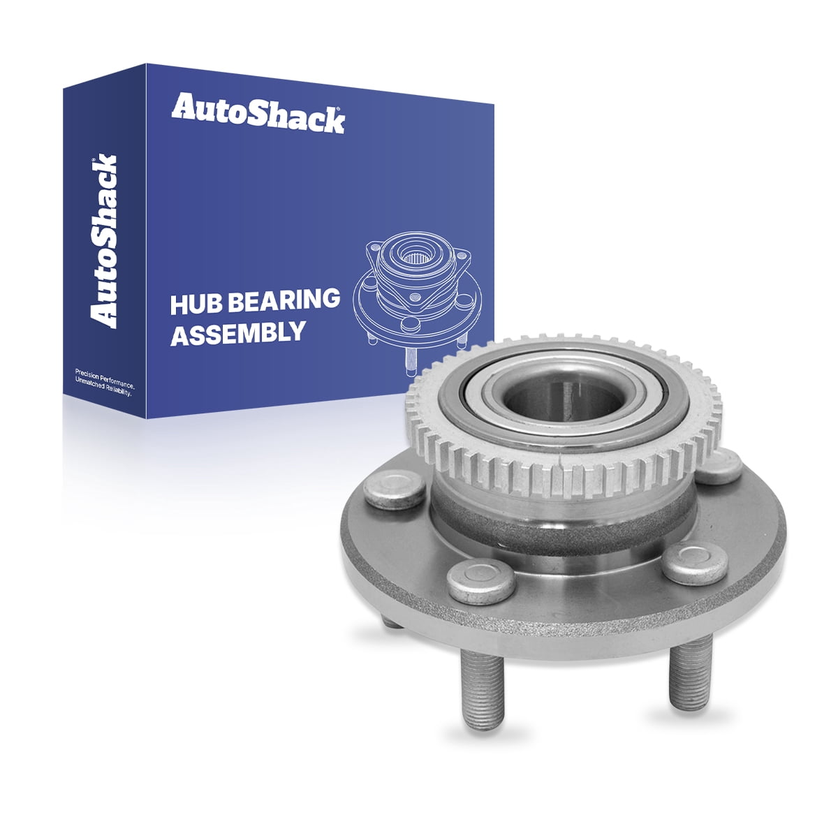 ECCPP Front Wheel Hub & Bearing Assembly - Fits Dodge Dakota & Durango 1997-2004 4WD, Non-ABS, 6-Lug