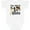 AA-White, variant on Yes, This is My 1st Rodeo Cowboy Hat with Pink Band, Lasso Girls Baby Bodysuit