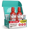 thumbnail image 1 of Enjuague bucal GuruNanda para llagas y aftas, 473 ml, paquete de 2, menta invernal, 1 of 8