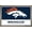 Bronze Framed Version, variant on NFL Denver Broncos - Logo 21 Wall Poster, 14.725" x 22.375", Framed