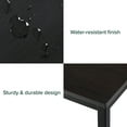 thumbnail image 2 of Zinus Jennifer Modern Minimalist Office Desk, 47 inch Multipurpose Computer Workstation or Dining Table for Small Spaces, Black, 2 of 9