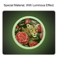 thumbnail image 2 of Leopard Glow-in-the-Dark Fluorescent Drawer Pulls with Screws - Round 4-Pack, Suitable for Cabinets, Wardrobes, Dressers - Furniture Decor with Door Handles, 2 of 6