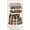White, variant on XIMEI Rotating Spice Rack with Paper Towel Holder, 2-Tier Lazy Susan for Spices, Sturdy Iron Seasoning Organizer for Kitchen Countertop, Black