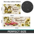 thumbnail image 6 of Sunflower Kitchen Rugs Sets of 2 Cute Gnome Yellow Summer Kitchen Rug Mat Washable Non-Slip Kitchen Mats for Floor 2 Piece Sunflower Kitchen Decor, 6 of 6