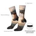thumbnail image 4 of Fuzoiu Friendship Dragon Print Athletic Crew Socks for Men & Women,Casual Crew Socks,Above Ankle Crew Socks for Business, Casual, 4 of 6