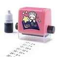 thumbnail image 2 of Roller Digital Teaching Stamp within 100 Teaching Math Practice Questions for Children Boys and Girls  Pink Subtraction, 2 of 7