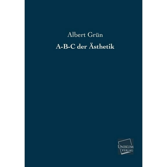 A-B-C Der Asthetik (Paperback)