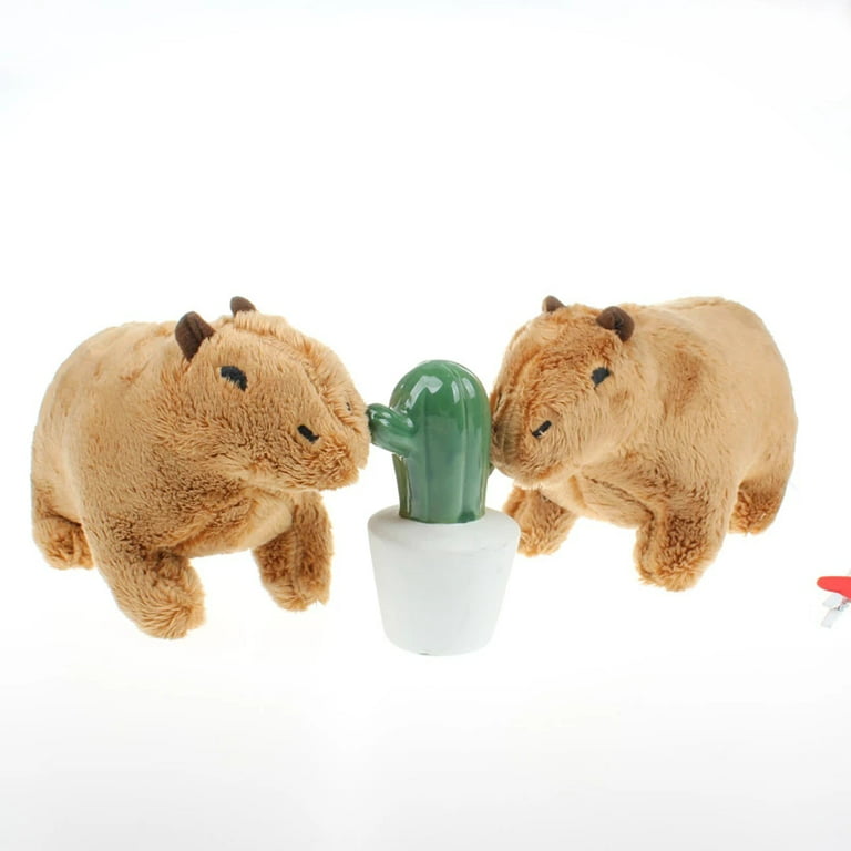 18cm Simulation Capybara Plüschtier Flauschige Capybara Puppe Weiches  Stofftier Spielzeug Kinder Geburtstagsgeschenk Spielzeug Home Zimmer Dcor