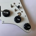 thumbnail image 5 of HSH Prewired Guitar Strat Pickguard Set With Silent Switch Kill Swith Humbucker Pickups Coil Splitting Switch Multi Switch Harnesses ,For Fender ST Electric Guitar Part Replacement, 5 of 9