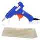 thumbnail image 1 of Pistolas de pegamento, mini pistola de pegamento caliente Kit de pistola de pegamento de fusión de alta temperatura con 25 barras de pegamento Gatillo flexible para proyectos de manualidades pequeños, 1 of 6