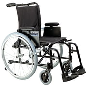 Drive Medical Cougar Ultra Lightweight Rehab Wheelchair, Swing away Footrests, 18" Seat