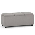 thumbnail image 1 of Simpli Home Avalon Banc à 3 Plateaux, Gris Nuage, 1 of 5