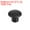 Black, variant on Uxcell 150Pack 5mm(3/16") Dia Plastic Screw Hole Plugs Cover for Furniture, White