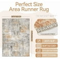 thumbnail image 2 of Area Rug - 5*7 Ultra-Thin Washable Rug, Moroccan Living Room Rug, Boho Rug Geometric, Non-Slip Non-Shedding Carpet for Kitchen Bedroom.RED, 2 of 6