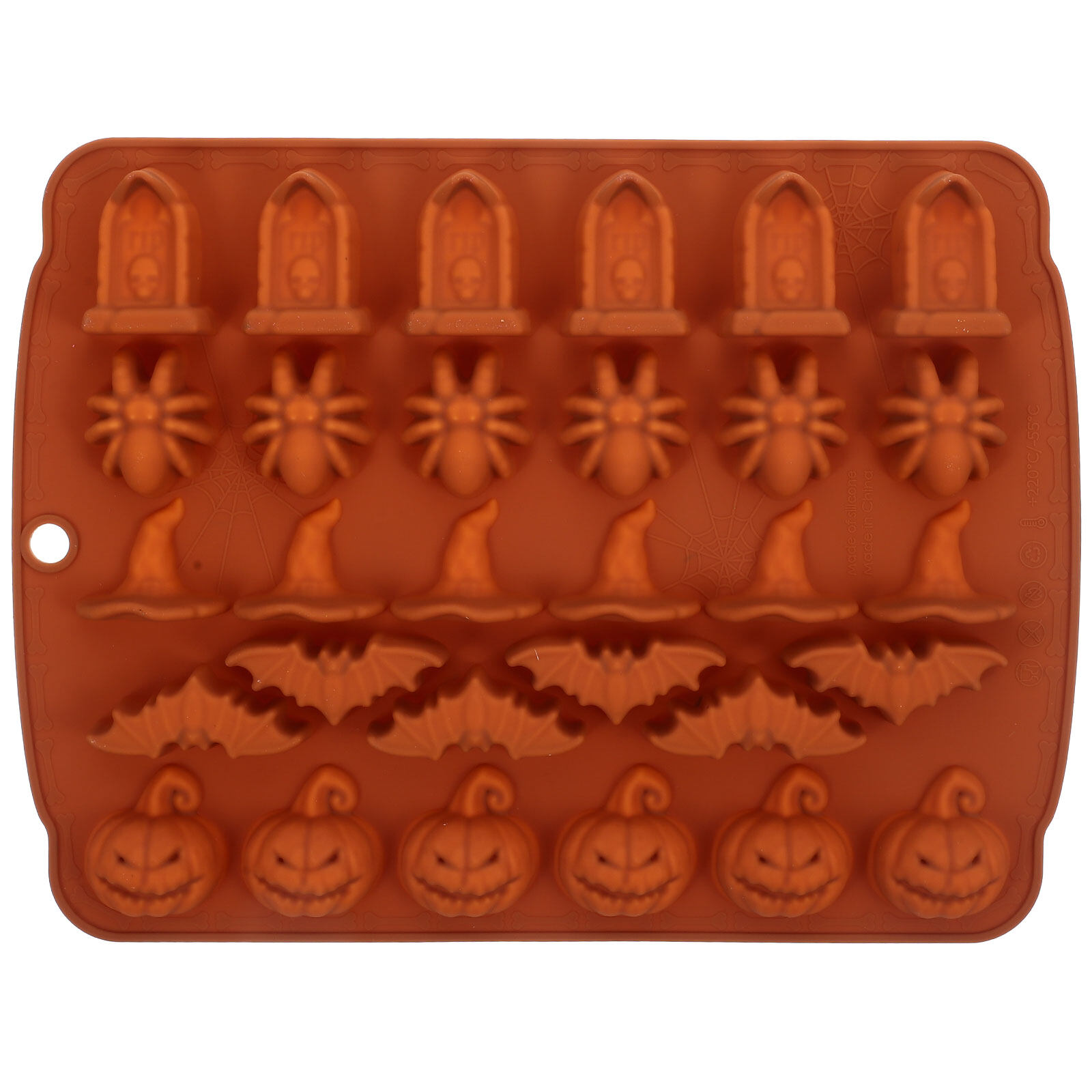 Halloween Cake Mold Cookie Silicone Mold Halloween Muffin Mold