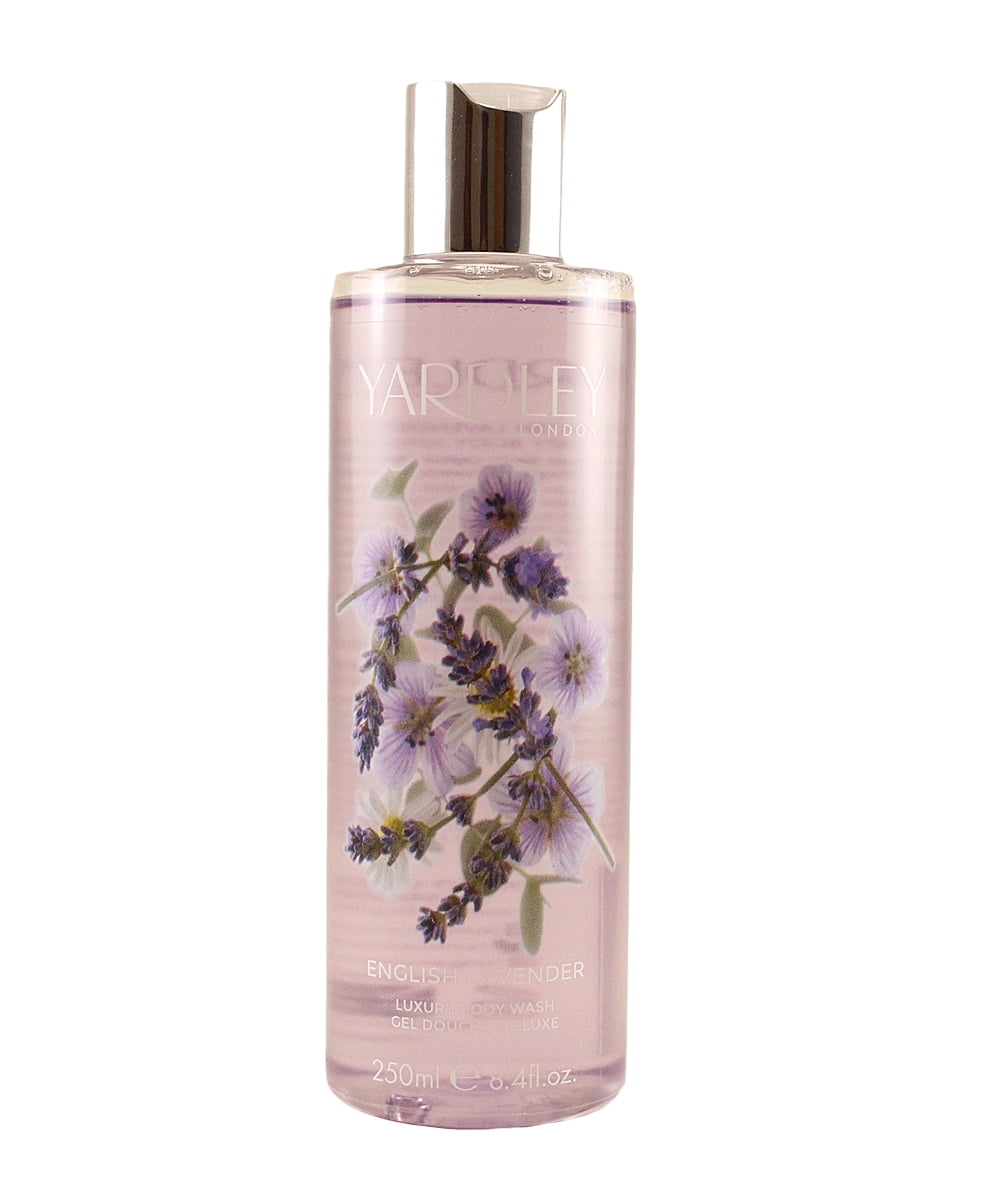 Yardley English Lavender Luxury Body Wash 8.4 Oz / 250 Ml for Women by Yardley Of London