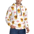 thumbnail image 2 of Lsque Cute Duck Pattern Casual Men's Hoodie,Hooded Sweatshirt with Kangaroo Pocket,Pullover Hoodie-X-Large, 2 of 7