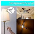 thumbnail image 4 of 1pcs Ceiling Fan Lights Switch Zingear Ze-208s E89885 3 Speed 4 Wire Fan Switch Pull Chain ,fan Lig, 4 of 5