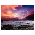 thumbnail image 2 of Rocky Coast with Dramatic Sky - Seascape Canvas Art Print, 2 of 3
