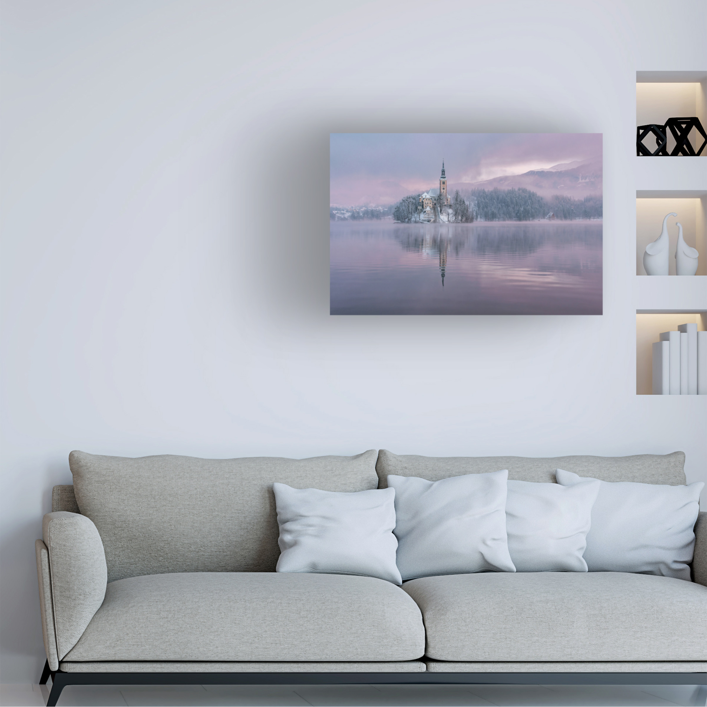 Ales Krivec 'Frozen Fairytale' Canvas Art