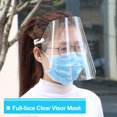 thumbnail image 4 of Protector facial, visera transparente/máscara transparente/elástico antisalpicaduras Eccomum Careta, 4 of 7