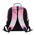 thumbnail image 2 of HUIACONG Cherry Blossom Axolotl 13.5 Inch Backpack for Kids, Lightweight Water Resistant School Bag with Breathable Padded Adjustable Straps, Multi-compartment Bookbag for Elementary Travel, 2 of 7