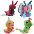 thumbnail image 2 of 15cm Pokemon Butterfree Caterpie Scolipede Weedle Plush Cartoon Cute Plush Toys Soft Stuffed Kawaii Doll Birthday Gift For Kids, 2 of 4