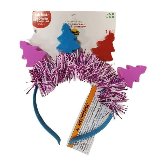 Light Up Headband Fab Finds Christmas Trees