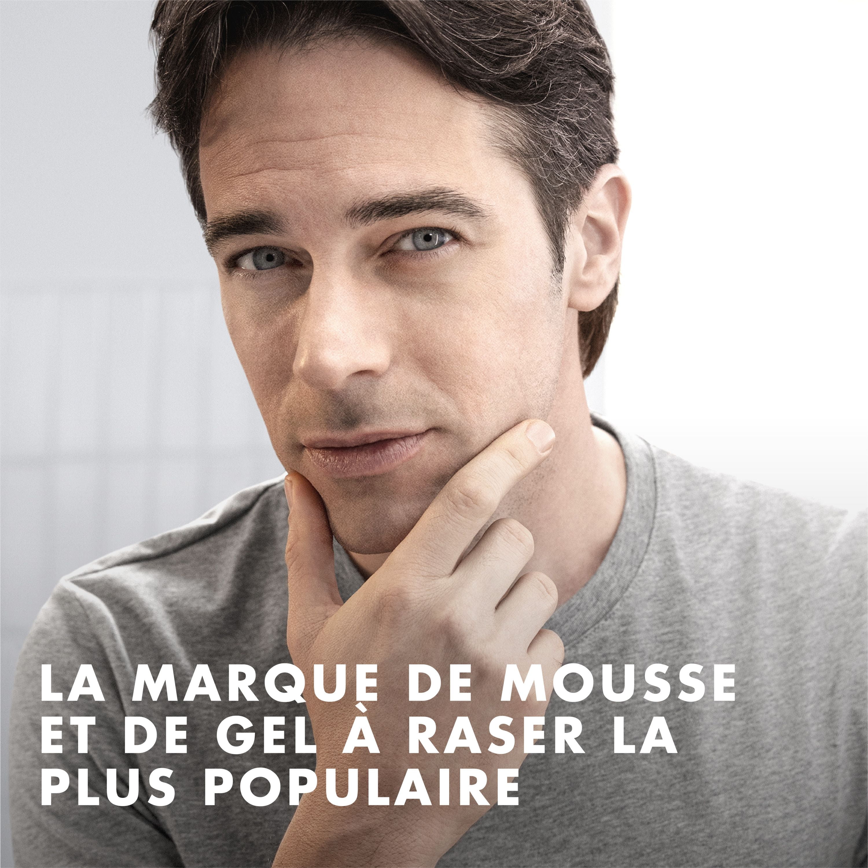 Gillette FusionPro Sensitive Cooling Shaving Gel for Men, 2-in-1 Shave Gel for Men’s Grooming Protects and Hydrates, With Eucalyptus and Aloe Vera., 198G