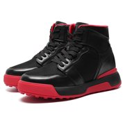 CMR CHAMARIPA Elevator Shoes for Men | Black Mesh Height Increasing Sneakers 8CM / 3.15 Inches