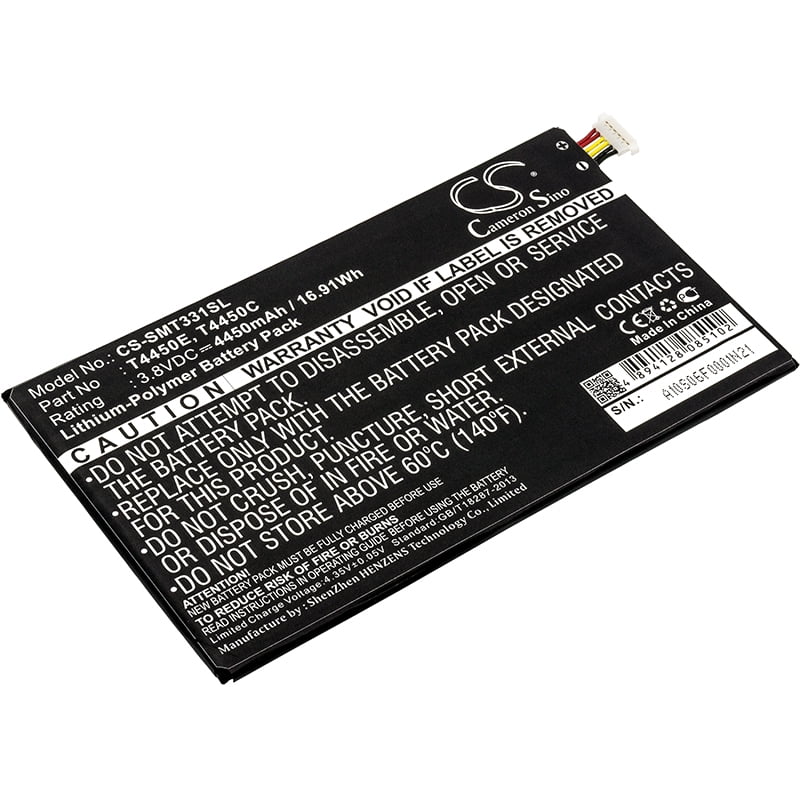 Replacement Battery for Samsung 3.8v 4450mAh / 16.91Wh Tablet Battery