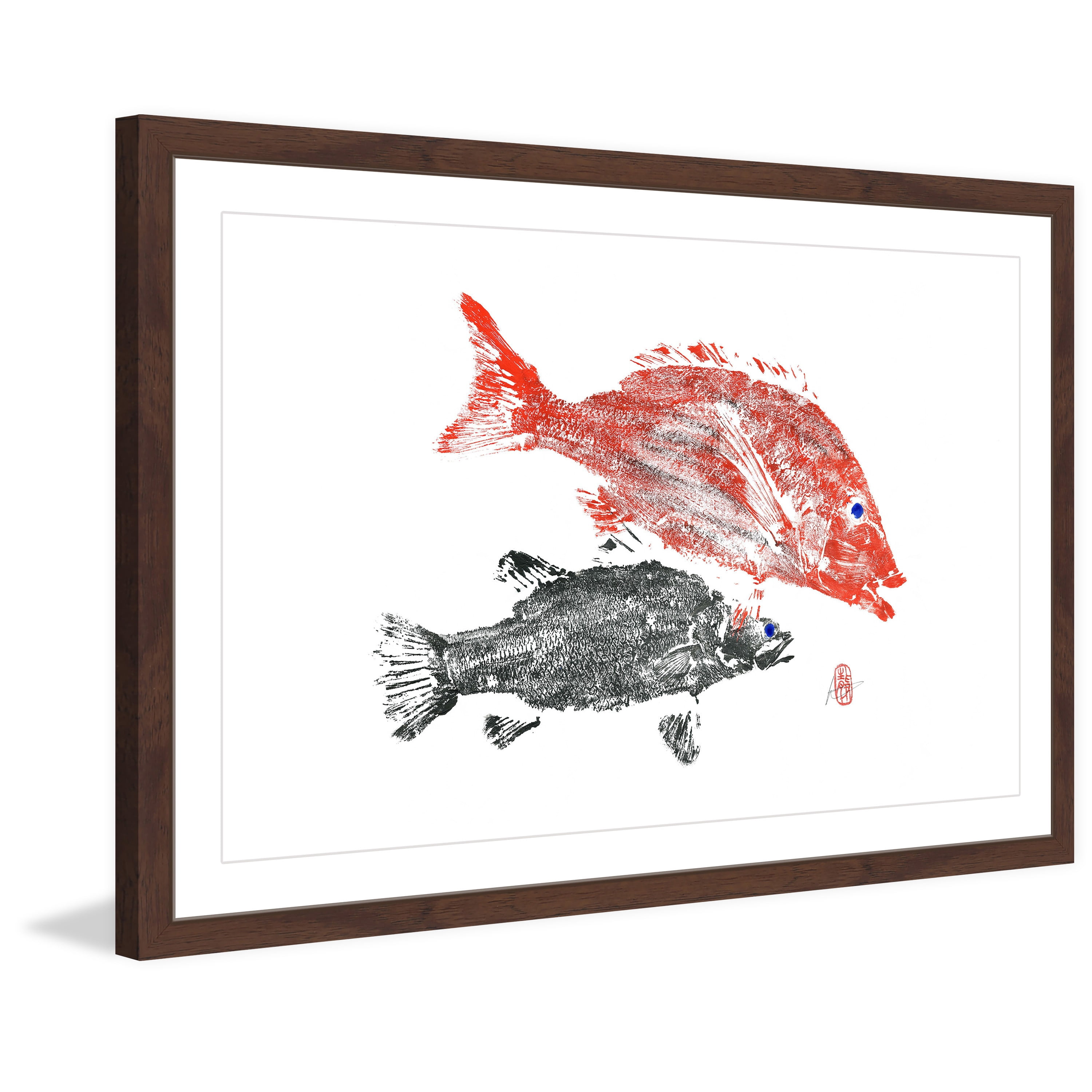 "Common Pandora" Framed Painting Print