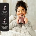 thumbnail image 2 of Contigo Streeterville Stainless Steel Mug with Splash-Proof Lid, 14 oz (414 ml), Vacuum-Insulated Tumbler with Handle for Coffee & Tea, Pineberry, 2 of 6