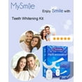 thumbnail image 2 of MySmile Teeth Whitening Strips with Light, 28X Non-Sensitive White Strips, 2 of 4