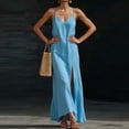 thumbnail image 6 of Odbmxy Shift Womens Dresses Maxi Summer Camisole V-Neck Sleeveless Casual Junior Dress Womens Sundresses Beach, 6 of 9