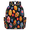 Black, variant on Green Shamrock Clover Travel Backpack for Adults, Breathable Adjustable Strap Casual Daypack, Lightweight St. Patrick's Day Work Laptop Backpack