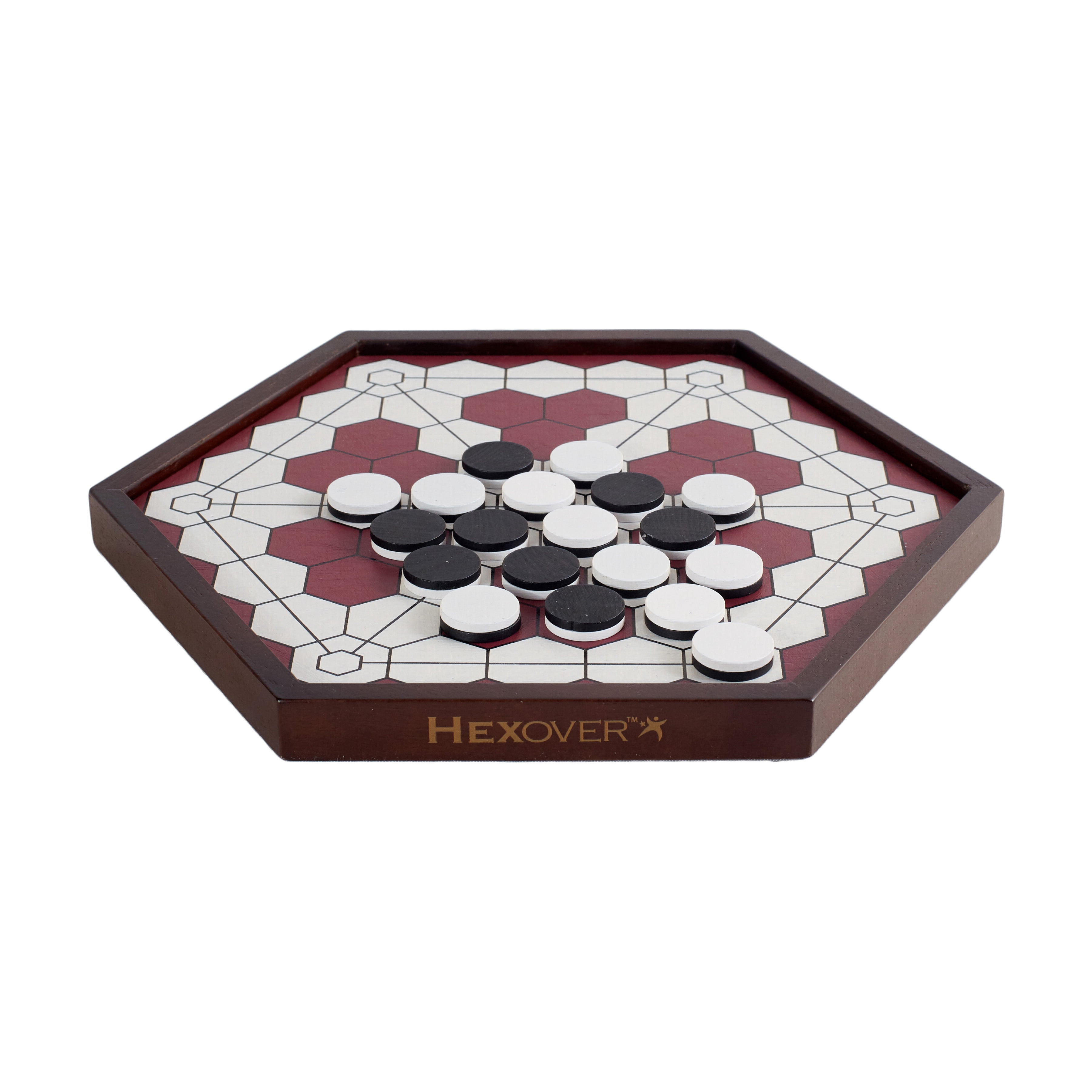 Hexover Board Game by University Games