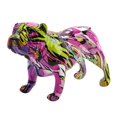 thumbnail image 1 of Escultura de bulldog de resina decorativa, figura de perro, estatua, decoración de mesa segundo, 1 of 8